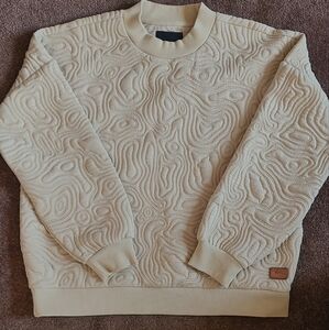 Vans Cream Patterned Women's Sweater